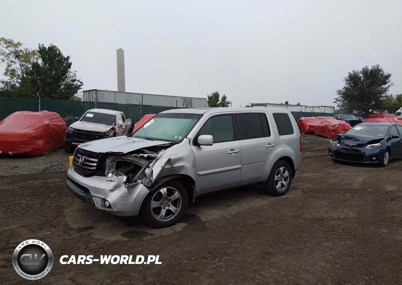 2012 Honda Pilot Ex-L VIN:5FNYF4H6XCB012132 - 2