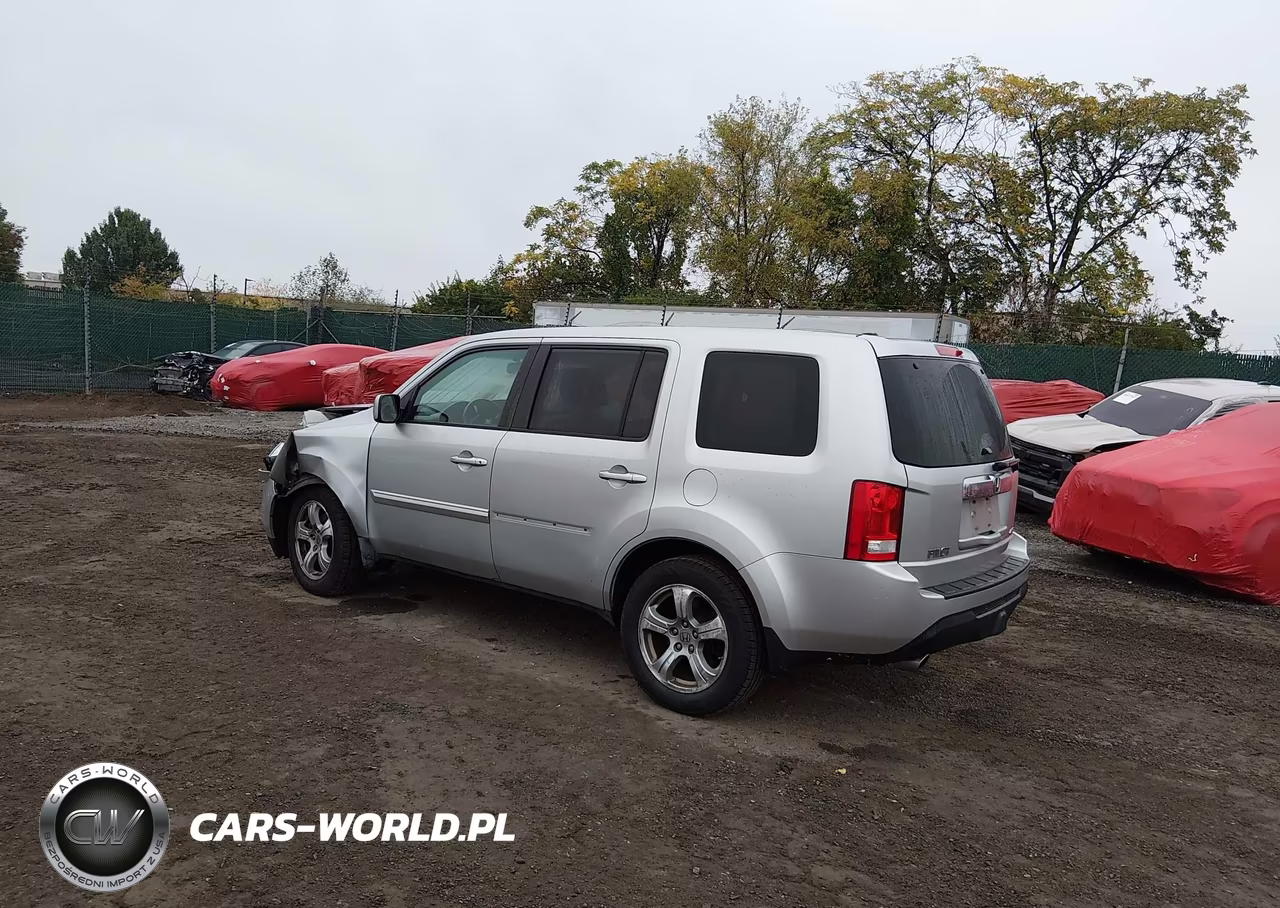 2012 Honda Pilot Ex-L VIN:5FNYF4H6XCB012132 - 3