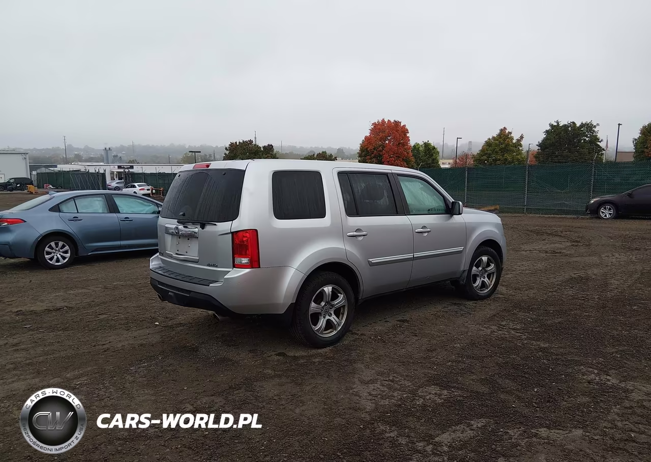2012 Honda Pilot Ex-L VIN:5FNYF4H6XCB012132 - 4