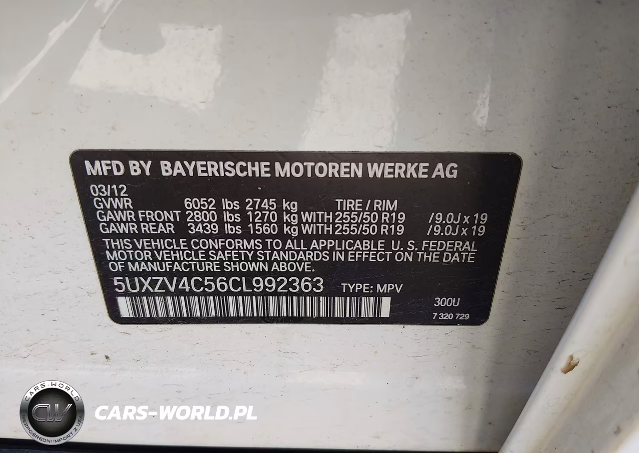 2012 BMW X5 xDrive35I-xDrive35I Premium-xDrive35I Sport Activity VIN:5UXZV4C56CL992363 - 9