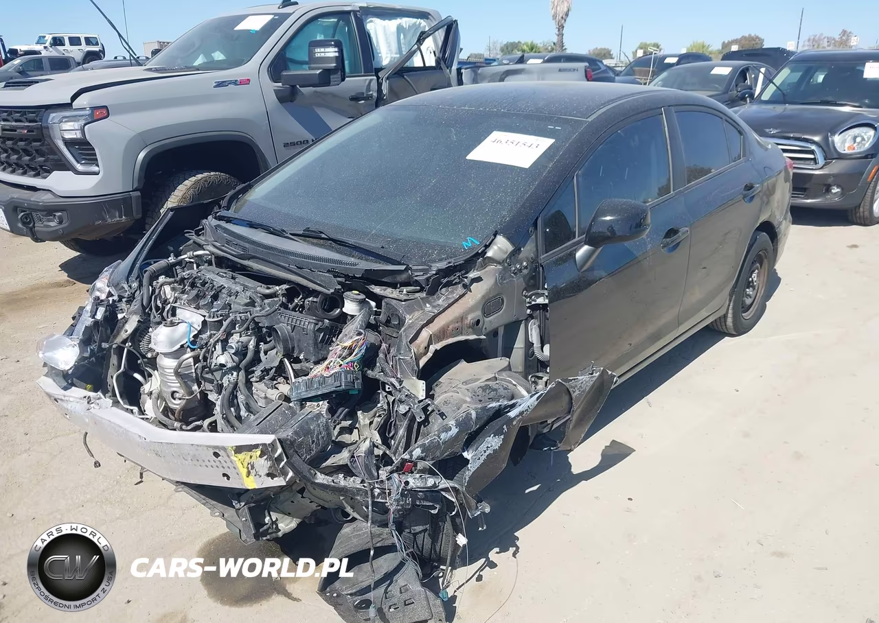 2013 Honda Civic Lx VIN:19XFB2F52DE211510 - 2