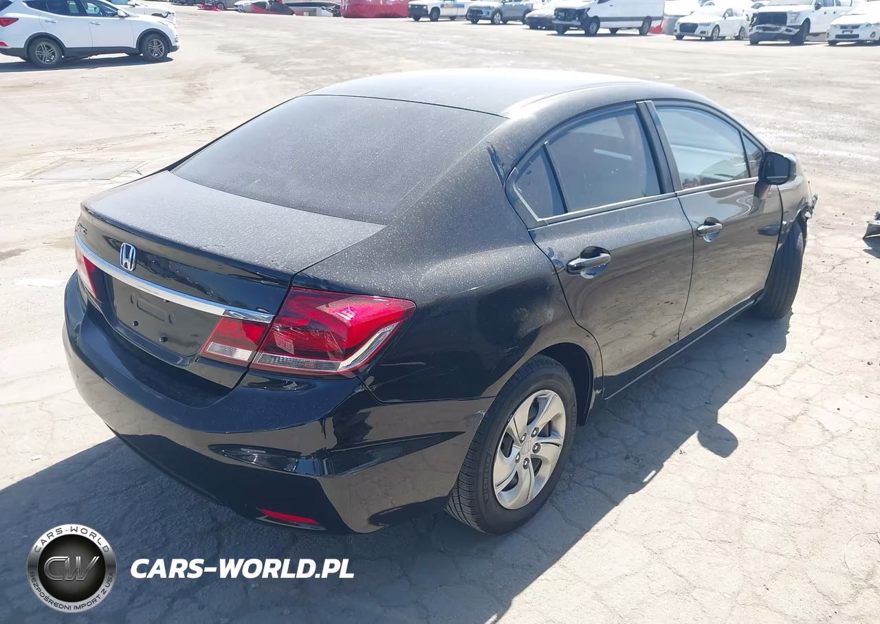 2013 Honda Civic Lx VIN:19XFB2F52DE211510 - 4