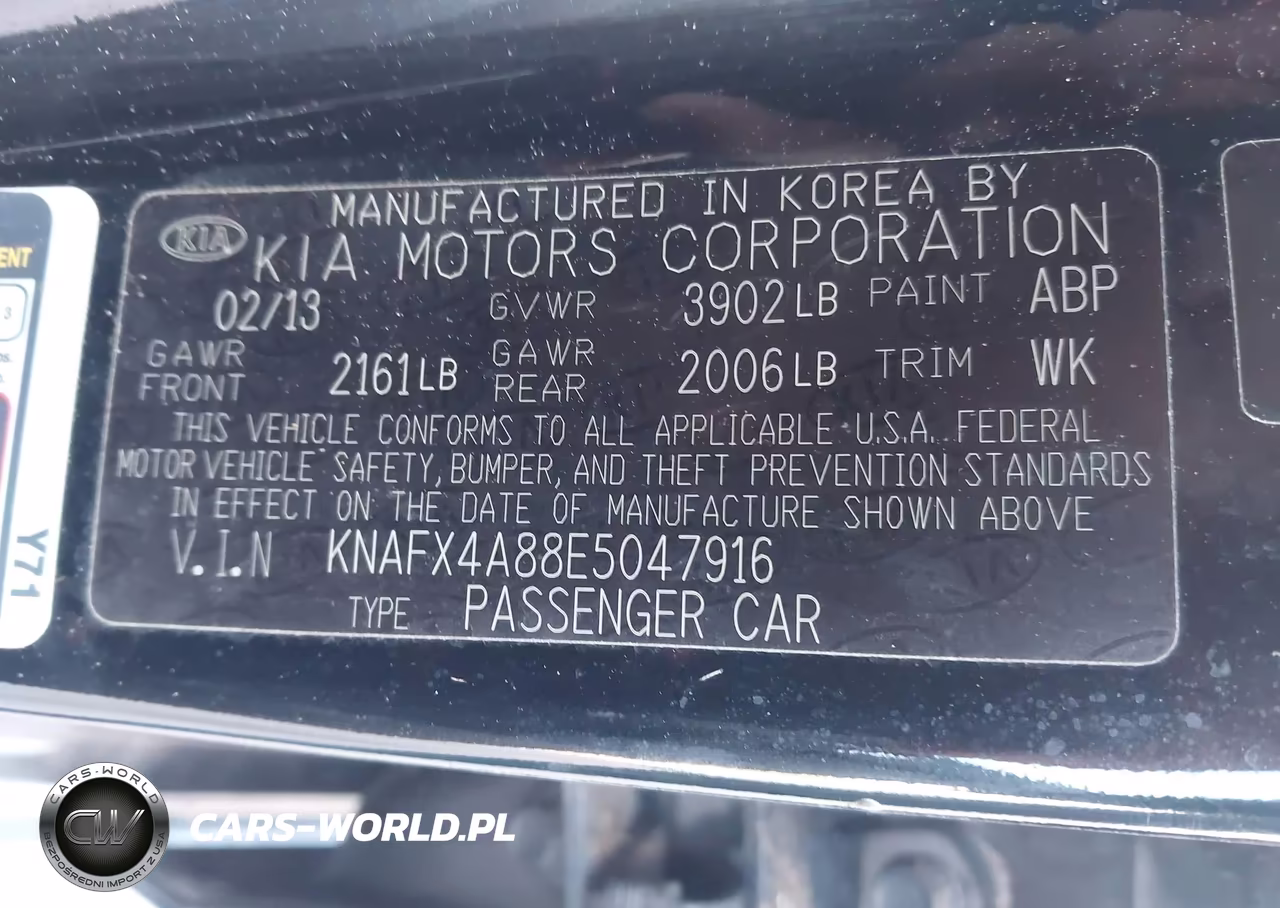 2014 Kia Forte Ex VIN:KNAFX4A88E5047916 - 9