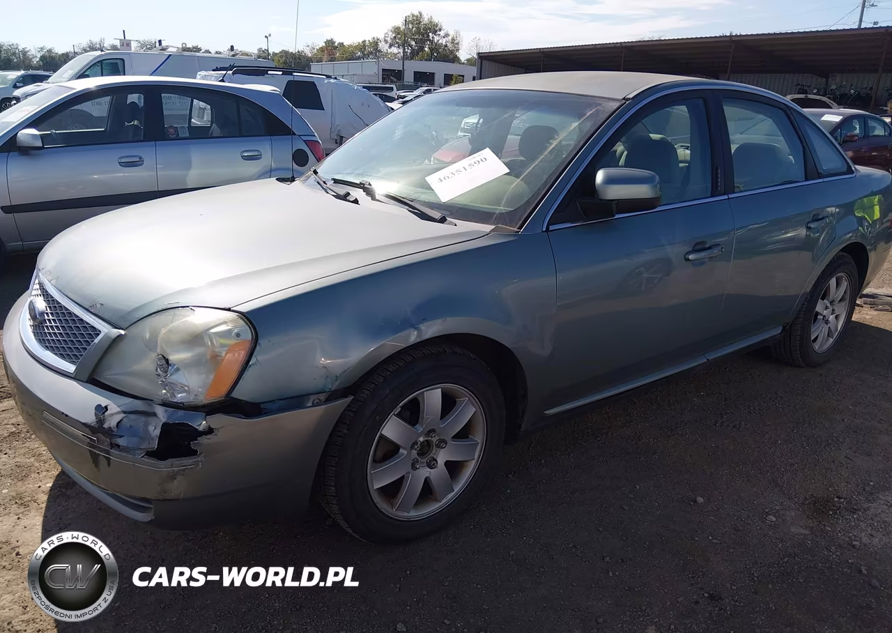 2007 Ford Five Hundred Sel VIN:1FAHP27127G120026 - 2