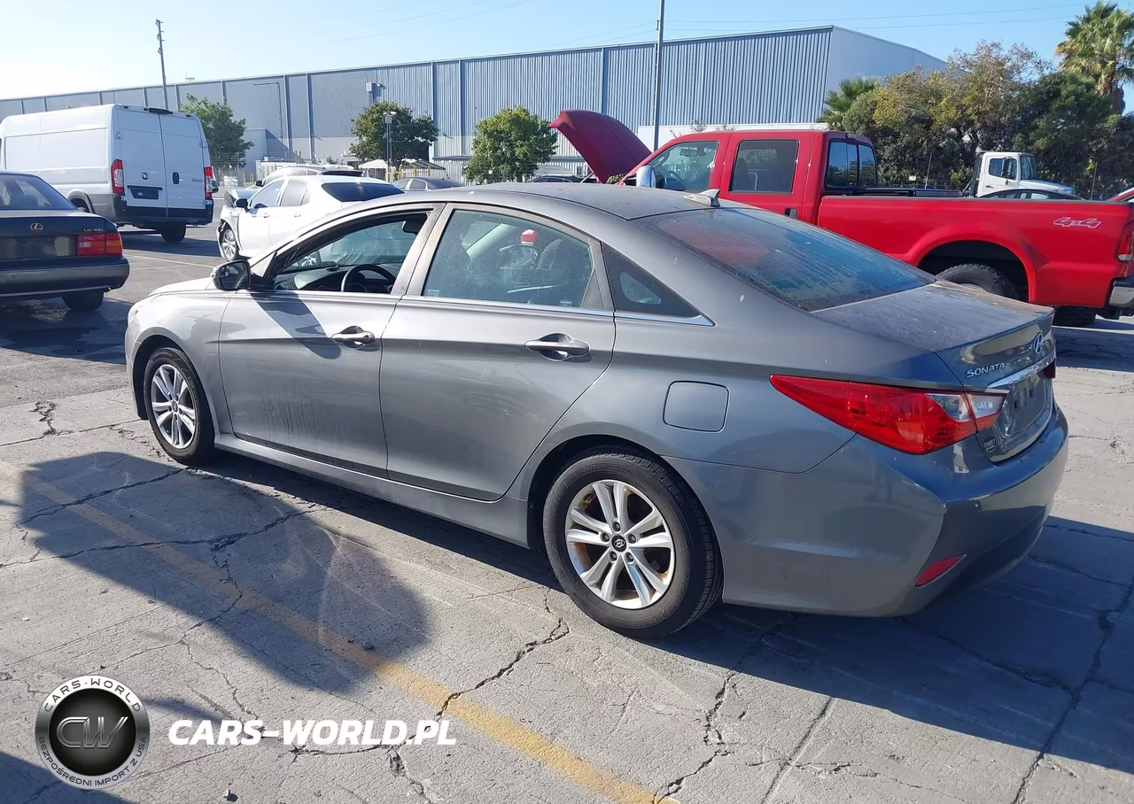 2014 Hyundai Sonata Gls VIN:5NPEB4AC6EH916286 - 3