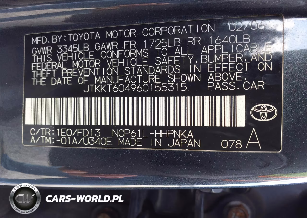 2006 Scion Xa VIN:JTKKT604960155315 - 9
