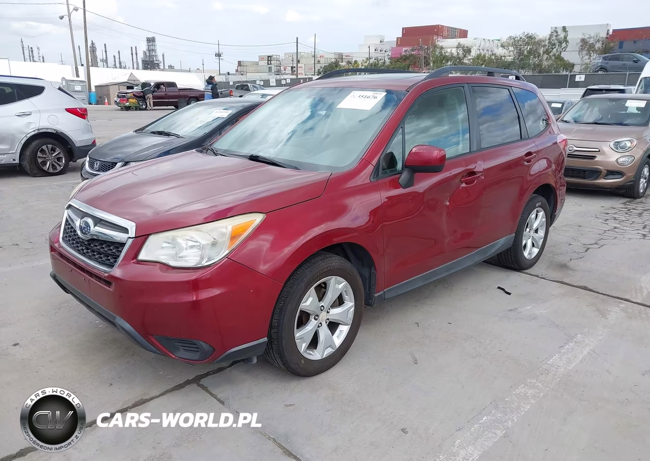 2014 Subaru Forester 2.5I Premium VIN:JF2SJAEC2EH559042 - 2
