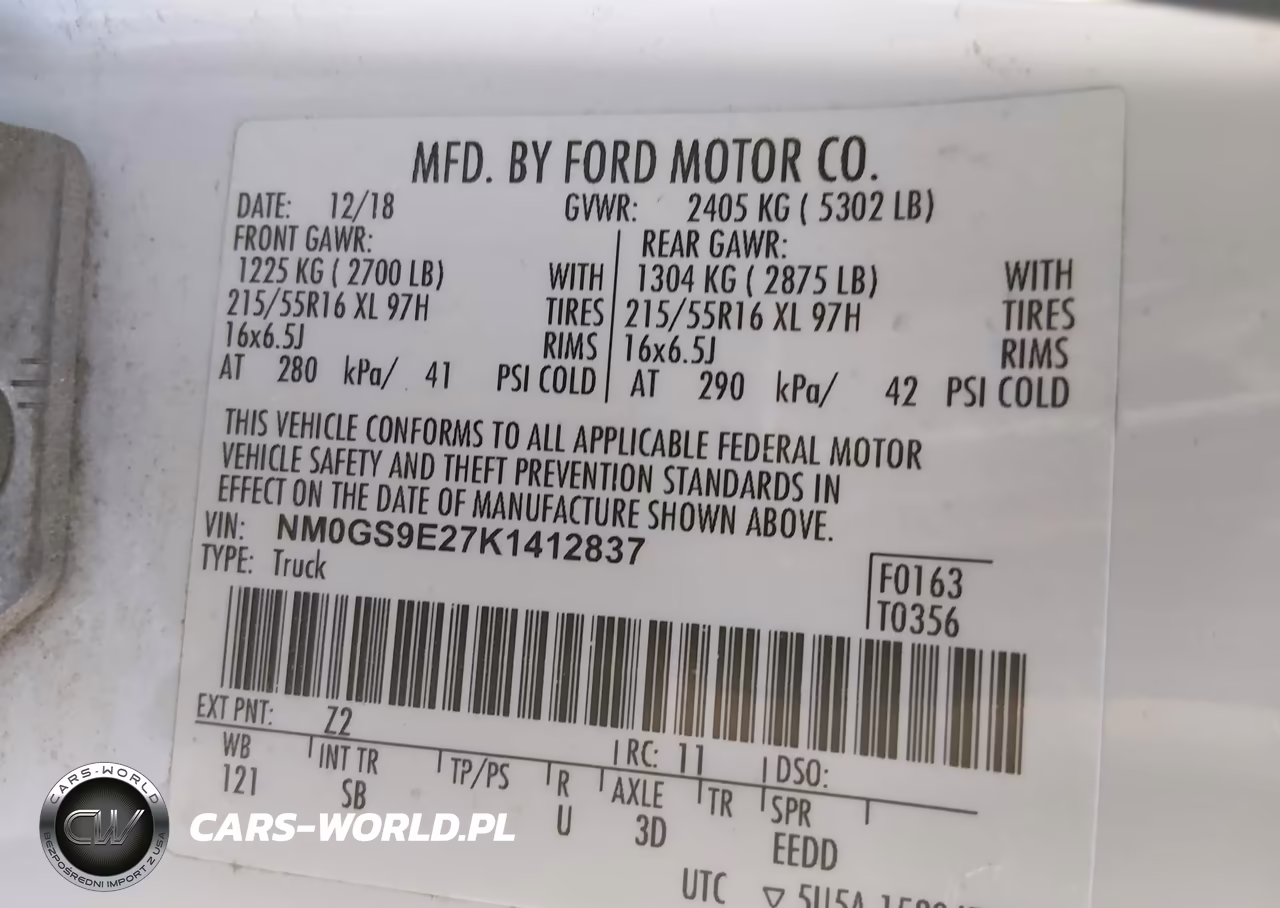 2019 Ford Transit Connect Xl VIN:NM0GS9E27K1412837 - 9