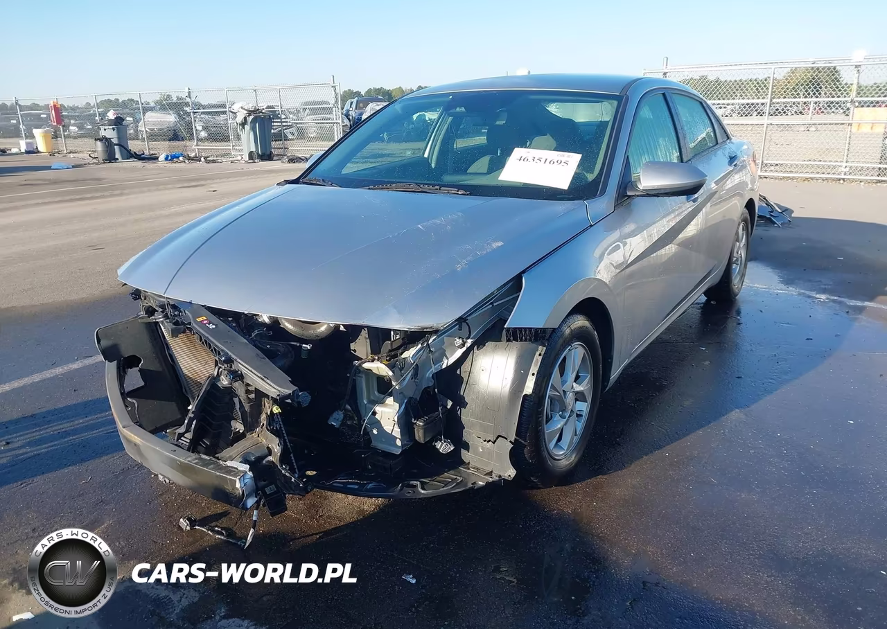 2021 Hyundai Elantra Se VIN:5NPLL4AG6MH052538 - 2
