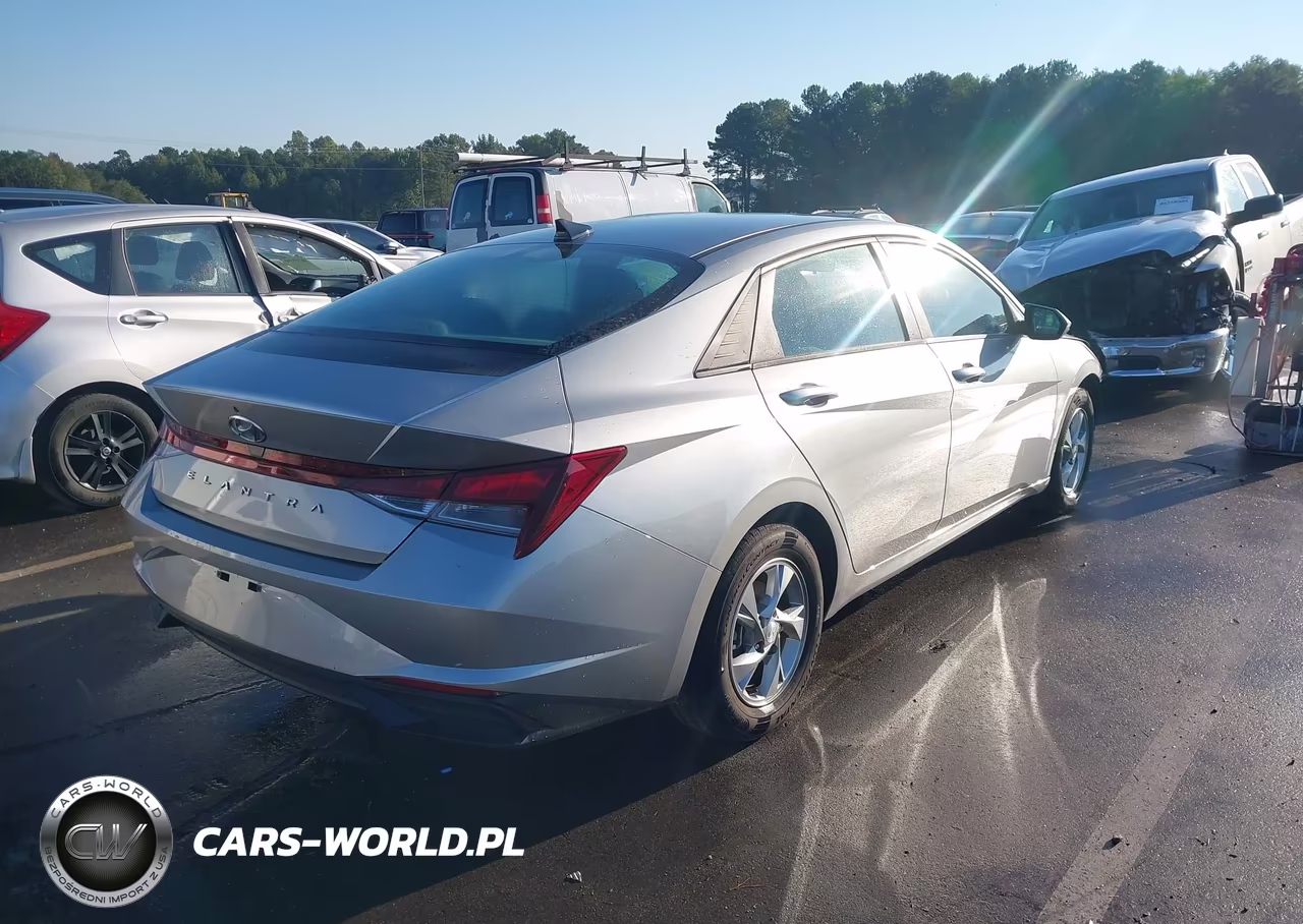 2021 Hyundai Elantra Se VIN:5NPLL4AG6MH052538 - 4