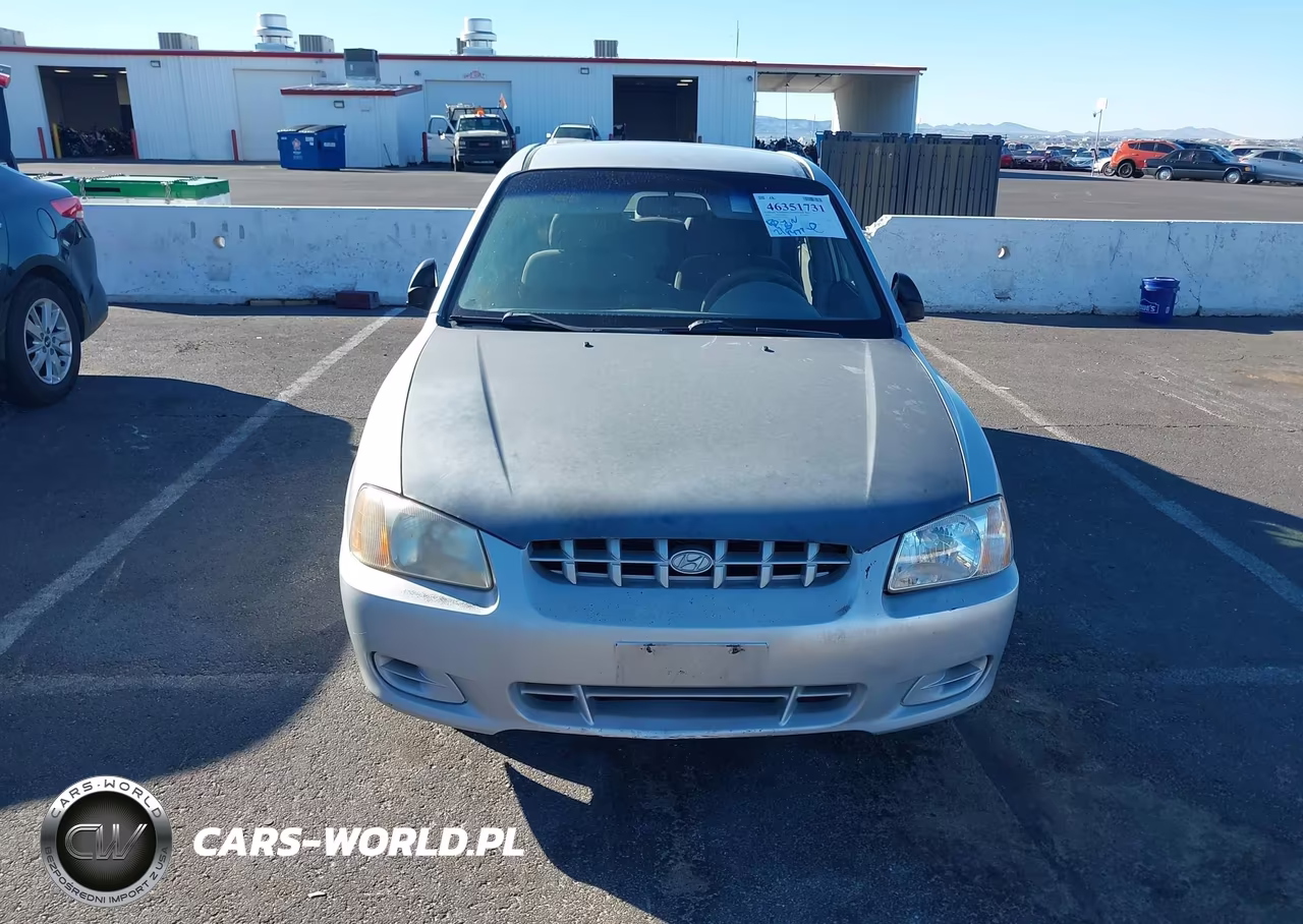2002 Hyundai Accent Gl VIN:KMHCG45C02U318694 - 6
