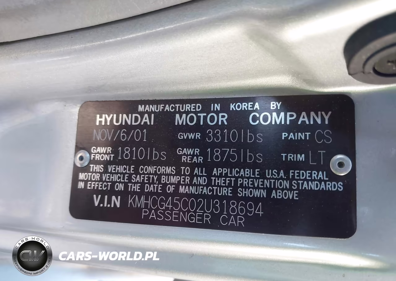 2002 Hyundai Accent Gl VIN:KMHCG45C02U318694 - 9