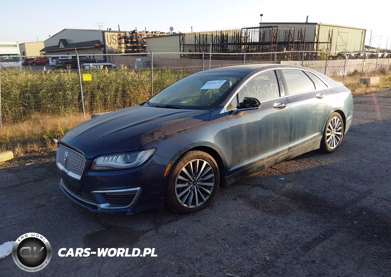 2017 Lincoln Mkz Premiere VIN:3LN6L5A96HR609693 - 2