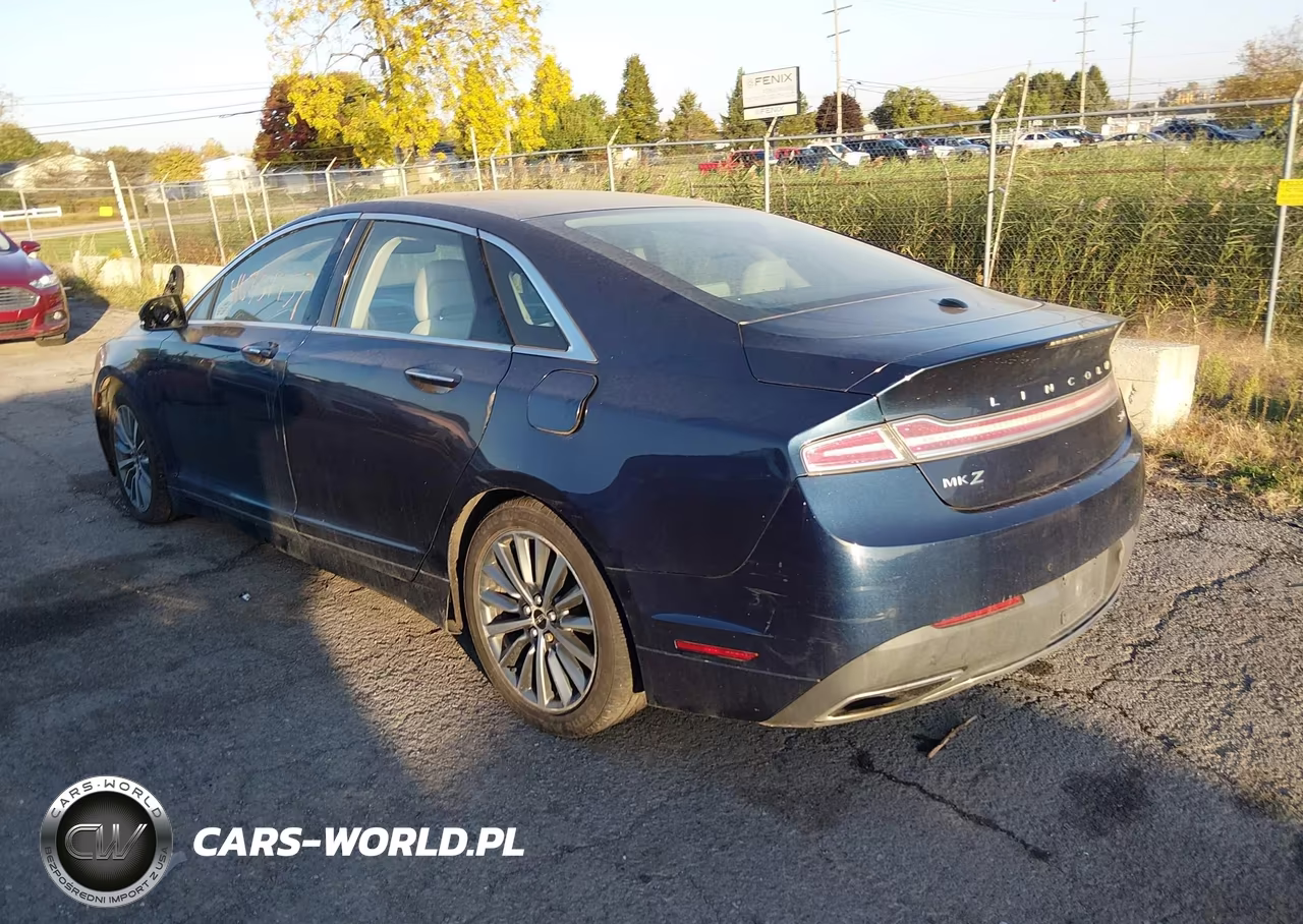 2017 Lincoln Mkz Premiere VIN:3LN6L5A96HR609693 - 3