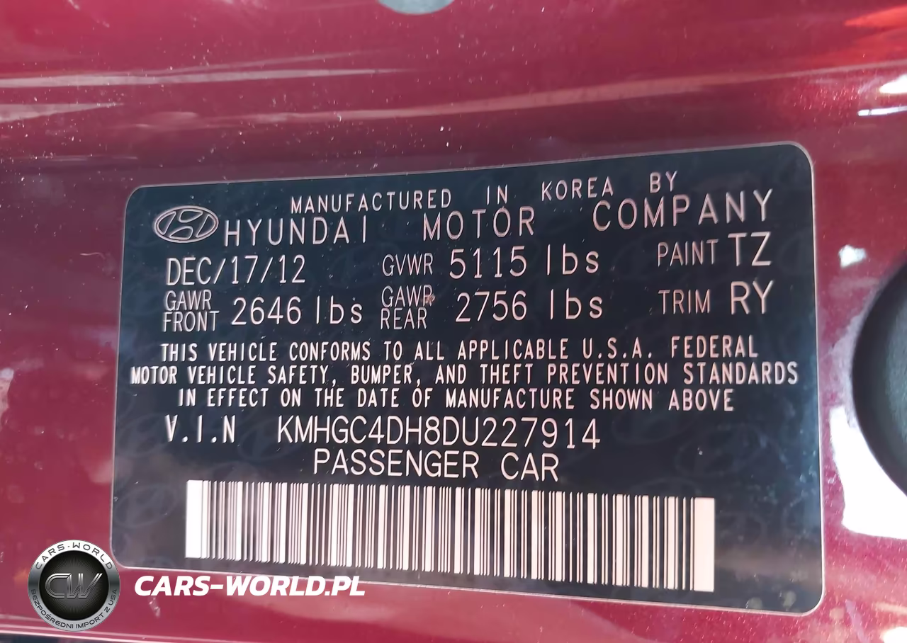 2013 Hyundai Genesis 5.0 R-Spec VIN:KMHGC4DH8DU227914 - 9