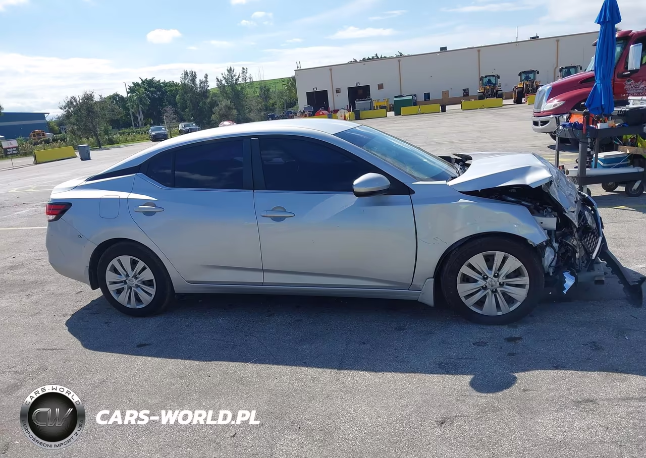 2020 Nissan Sentra S Xtronic Cvt VIN:3N1AB8BV9LY240702 - 13
