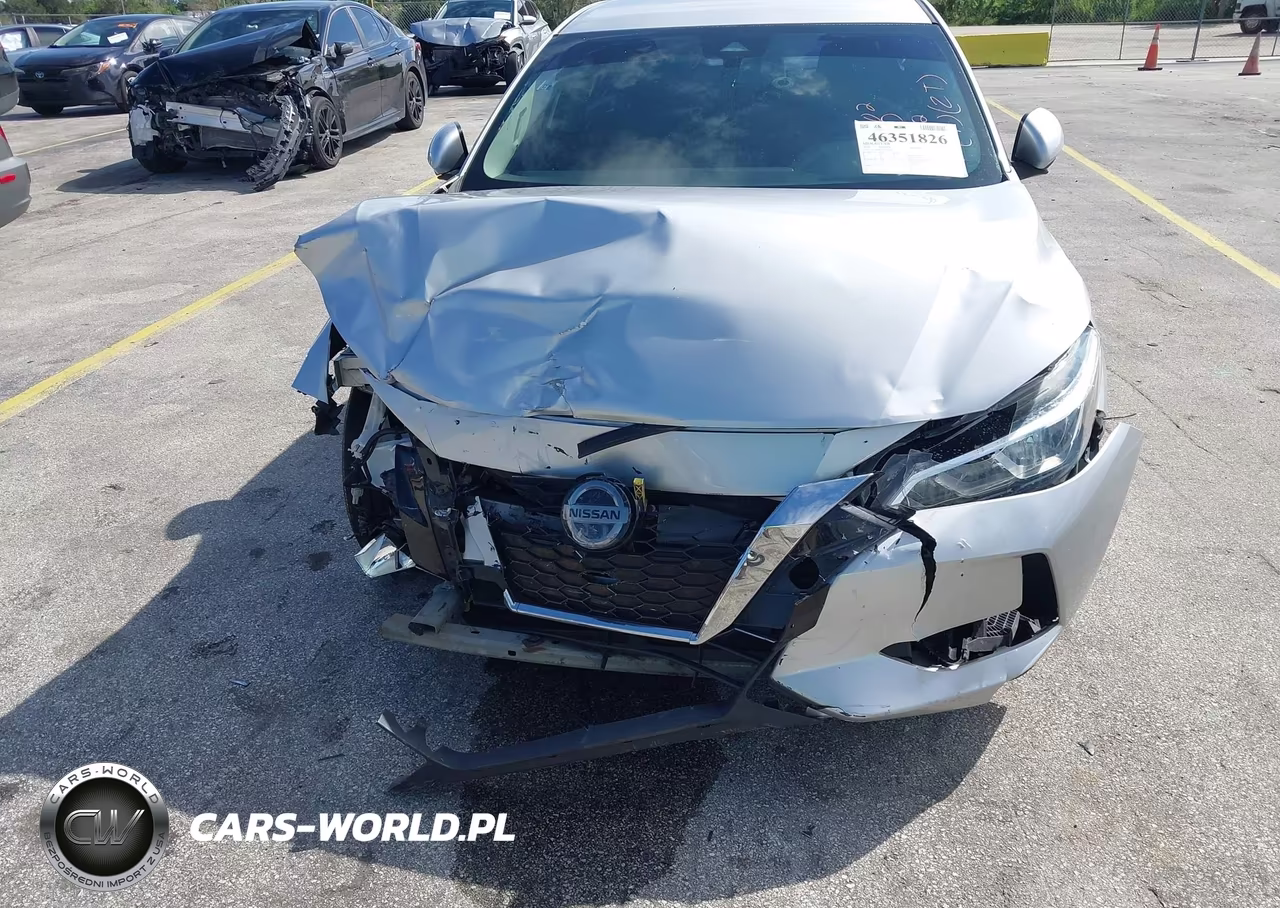 2020 Nissan Sentra S Xtronic Cvt VIN:3N1AB8BV9LY240702 - 6