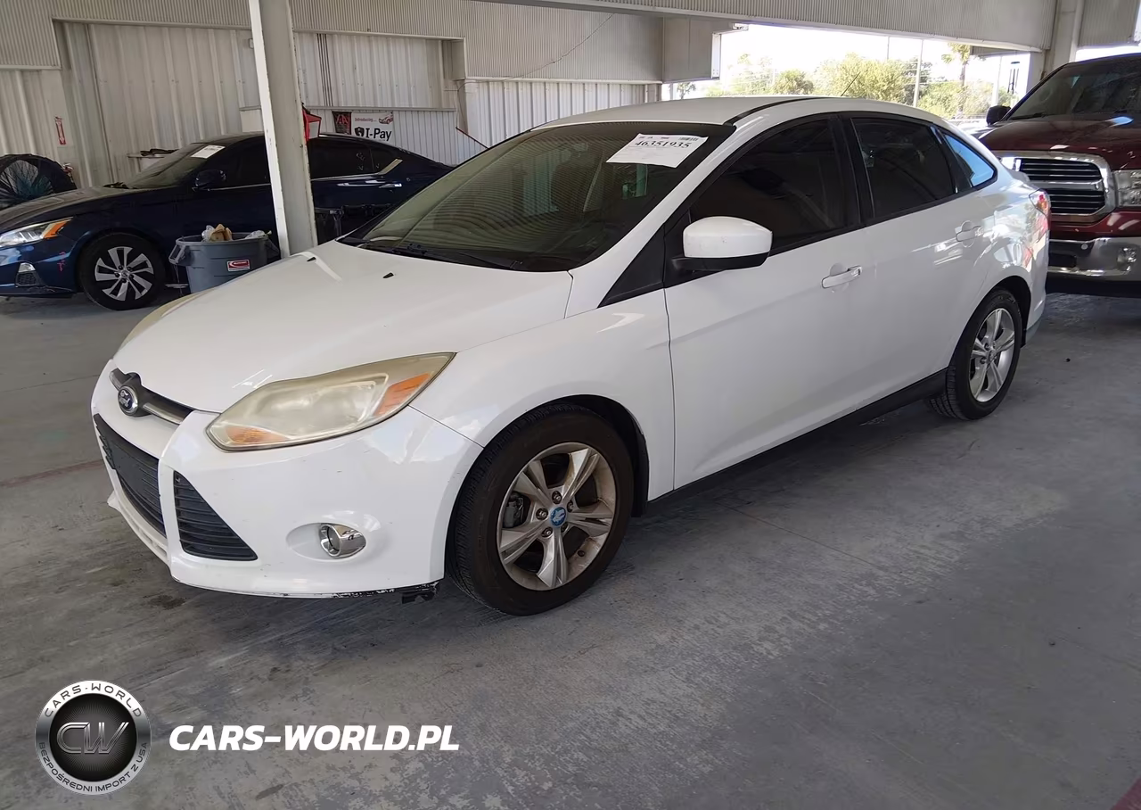2012 Ford Focus Se VIN:1FAHP3F22CL458172 - 2
