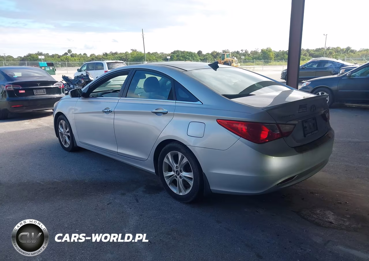 2013 Hyundai Sonata Limited VIN:5NPEC4AC6DH596253 - 3