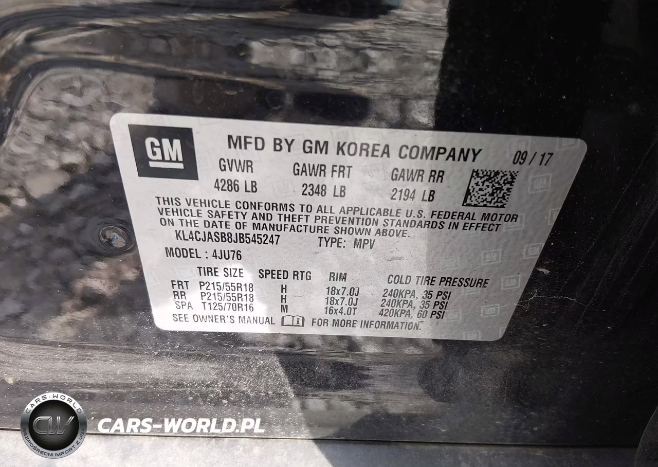 2018 Buick Encore Preferred VIN:KL4CJASB8JB545247 - 9