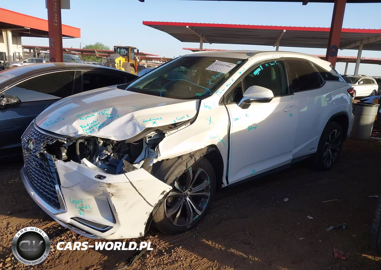 2020 Lexus Rx 450H VIN:2T2HGMDA2LC053622 - 2