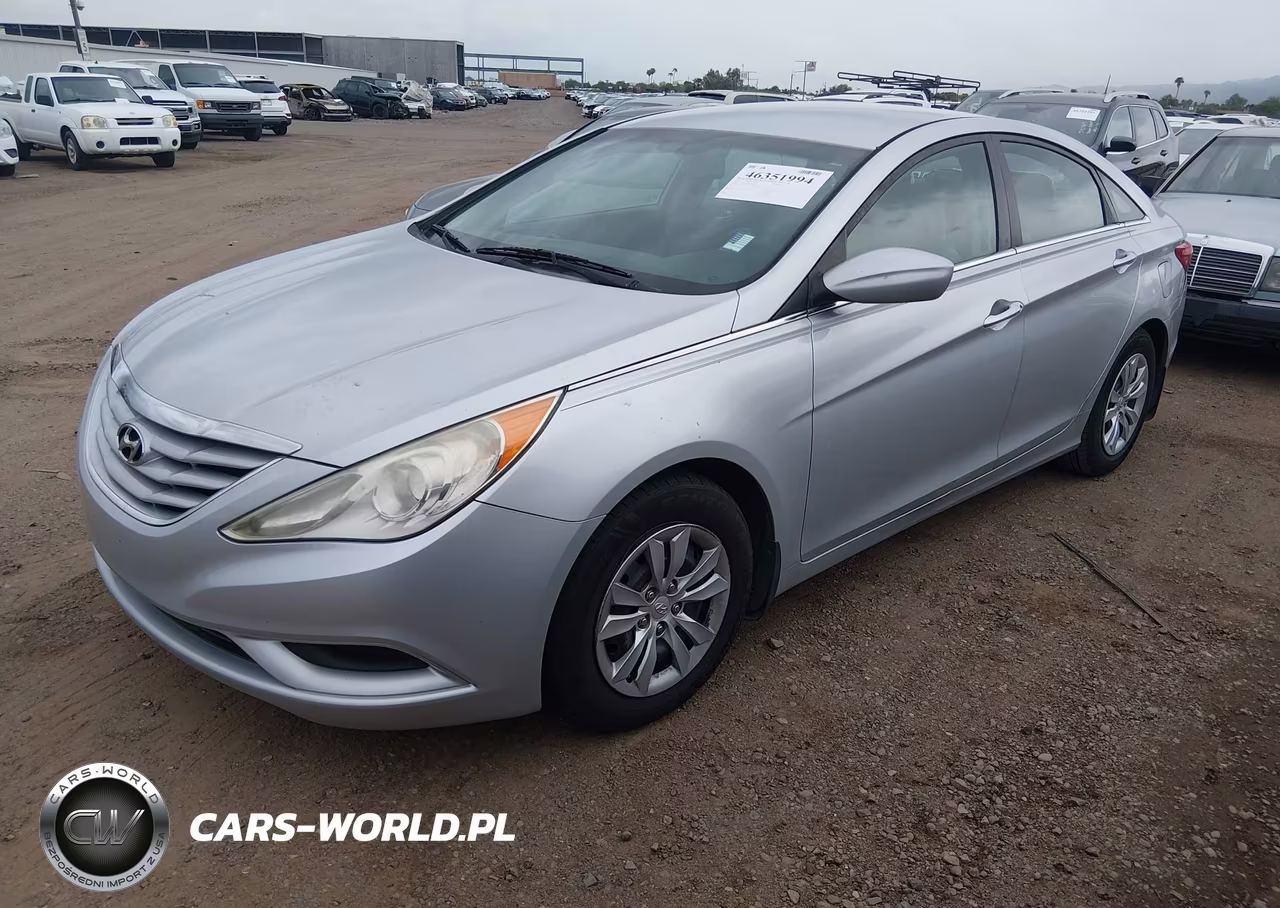 2012 Hyundai Sonata Gls VIN:5NPEB4AC0CH498627 - 2