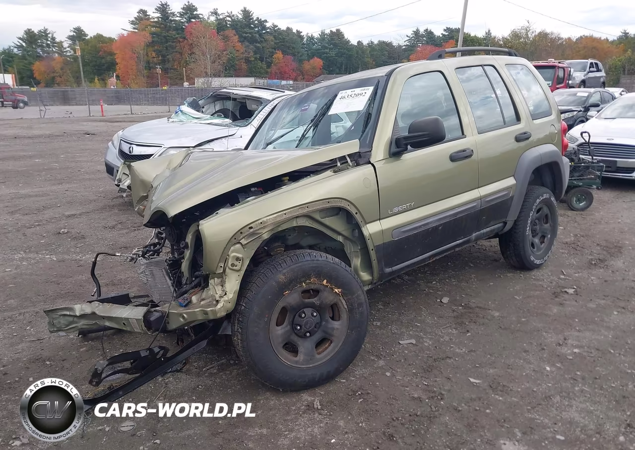 2004 Jeep Liberty Sport VIN:1J4GL48K94W234797 - 2