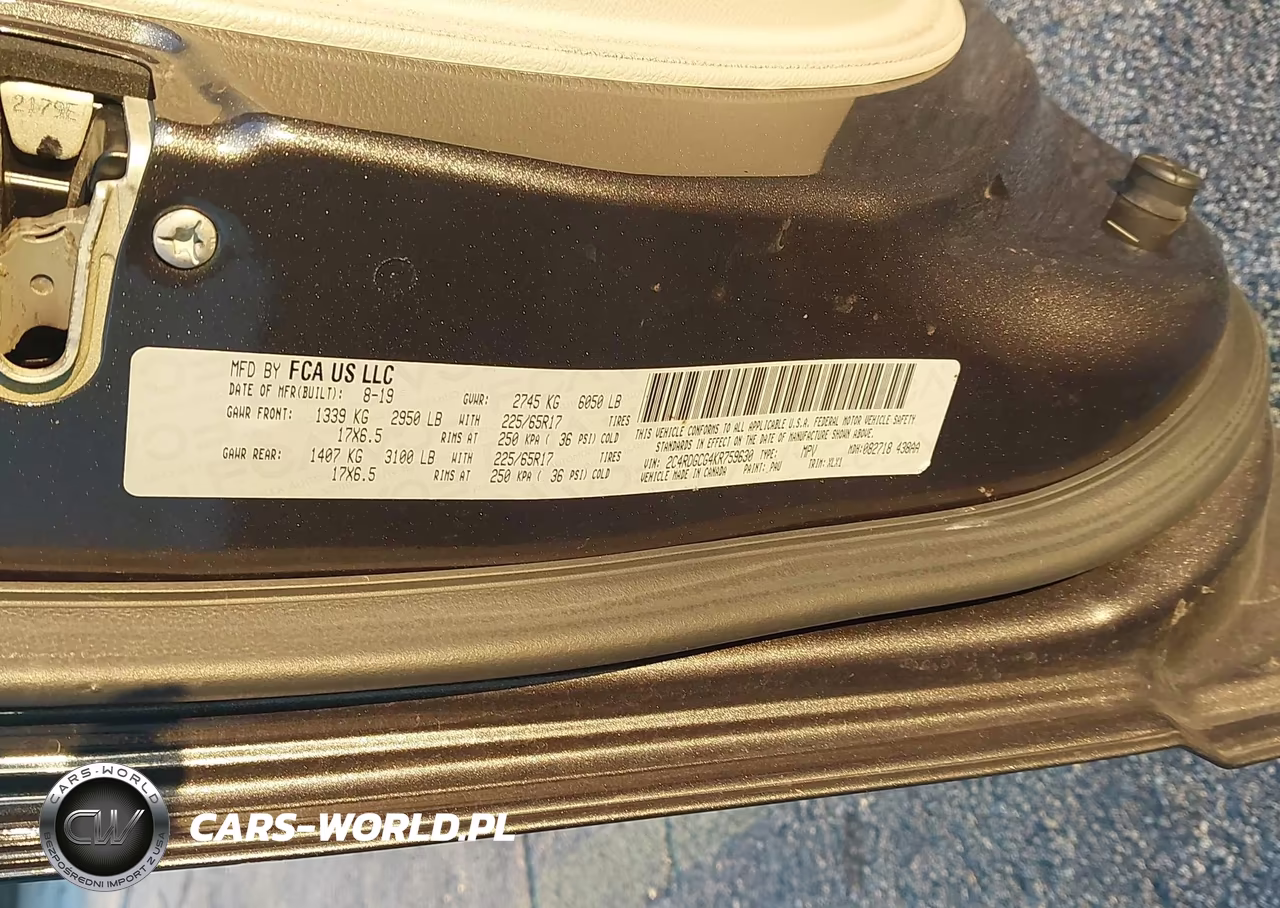 2019 Dodge Grand Caravan Sxt VIN:2C4RDGCG4KR759630 - 9