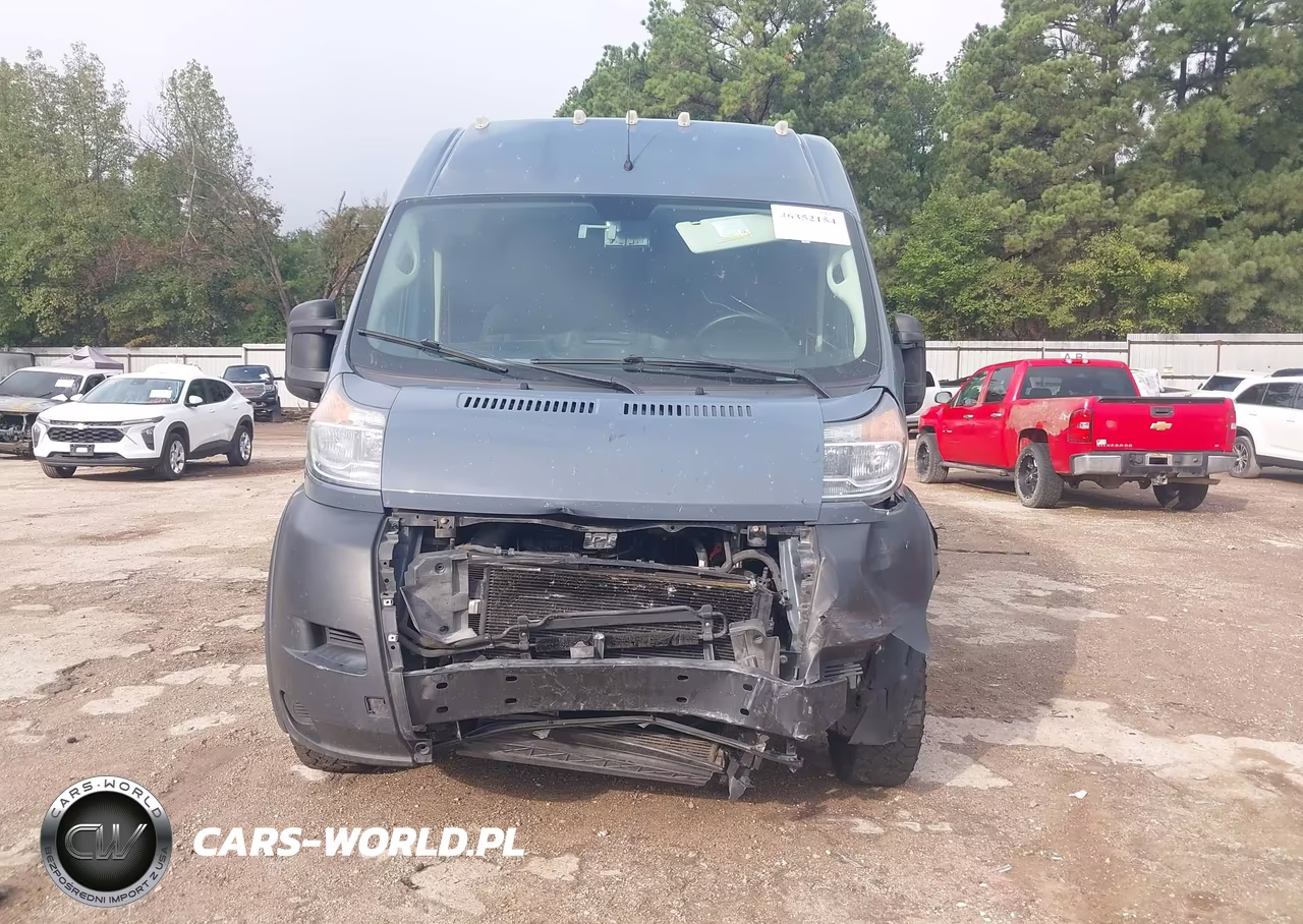 2020 Ram Promaster 3500 Cargo Van High Roof 159 Wb Ext VIN:3C6URVJG3LE124816 - 12