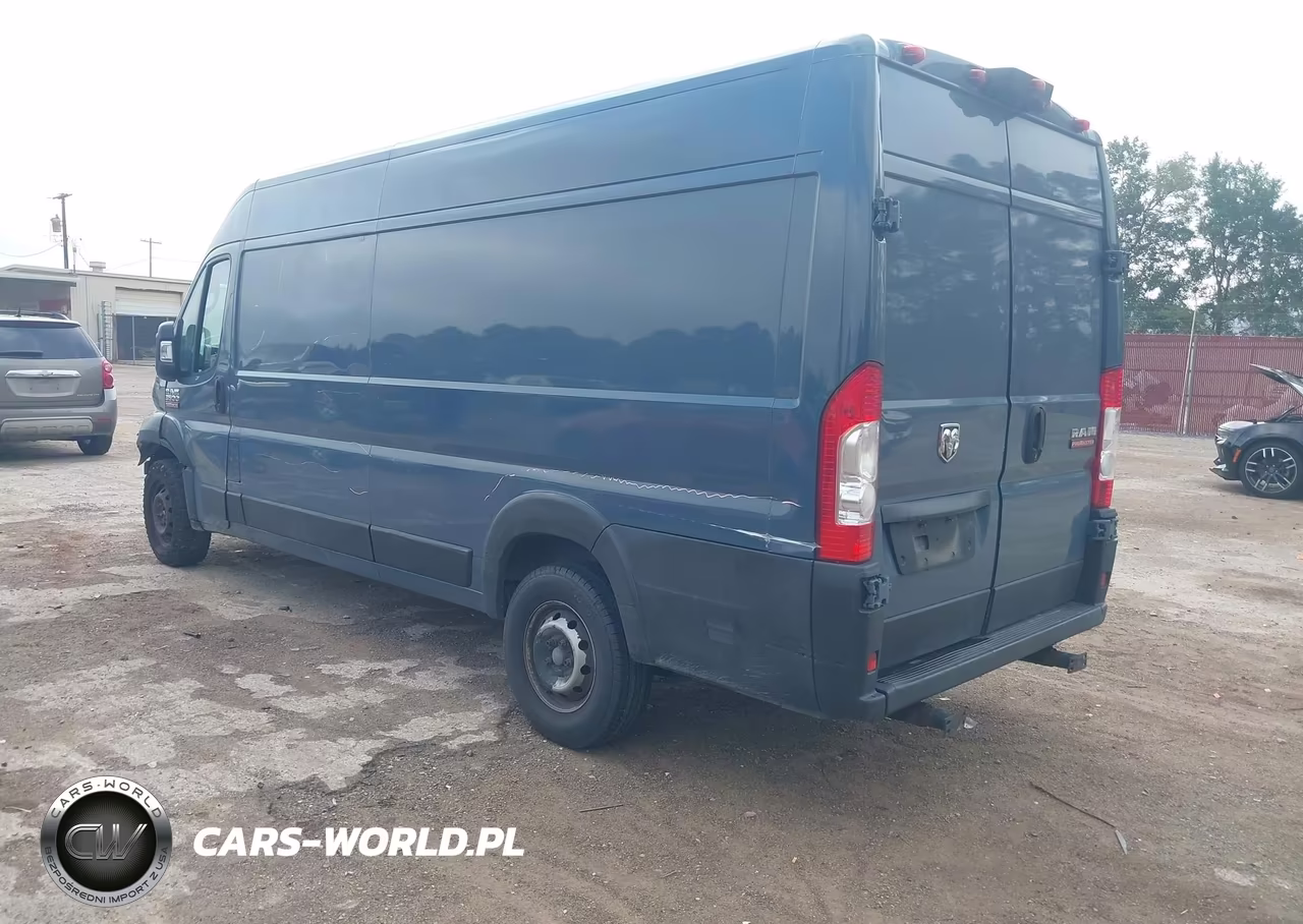 2020 Ram Promaster 3500 Cargo Van High Roof 159 Wb Ext VIN:3C6URVJG3LE124816 - 3