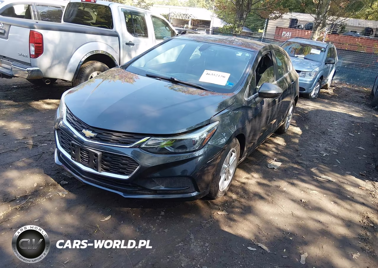 2017 Chevrolet Cruze Lt Auto VIN:3G1BE6SM5HS582087 - 2