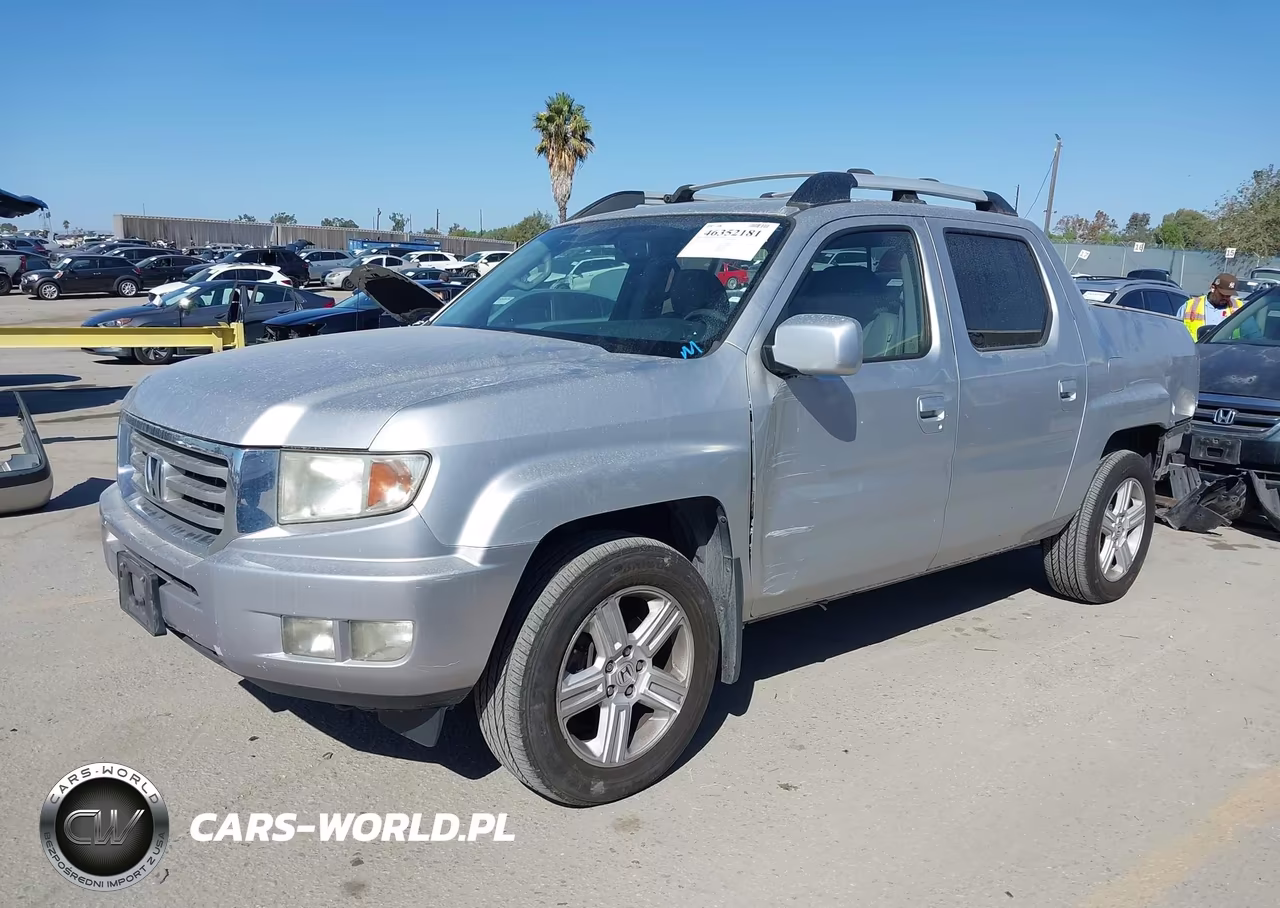 2013 Honda Ridgeline Rtl VIN:5FPYK1F58DB015639 - 2