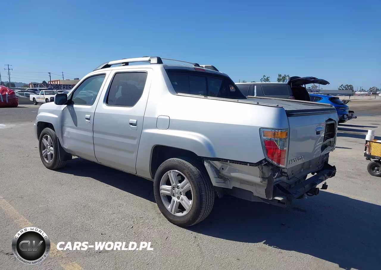 2013 Honda Ridgeline Rtl VIN:5FPYK1F58DB015639 - 3