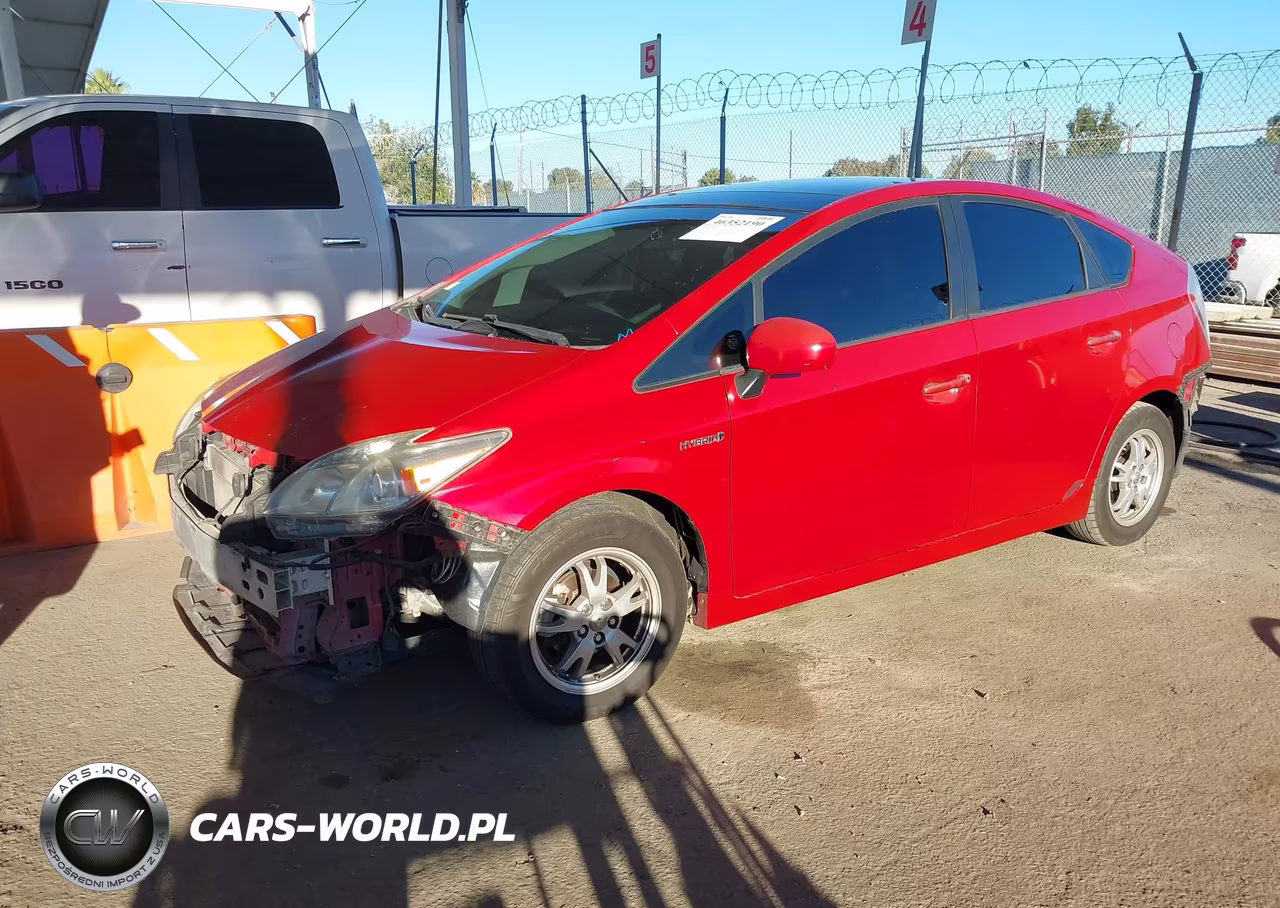 2011 TOYOTA PRIUS VIN:JTDKN3DU7B0257488 - 2