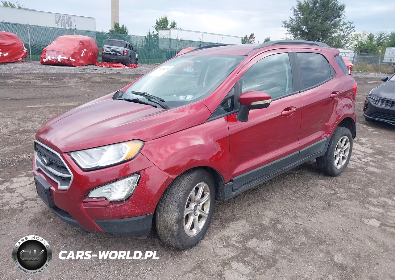 2019 Ford Ecosport Se VIN:MAJ3S2GE0KC269501 - 2