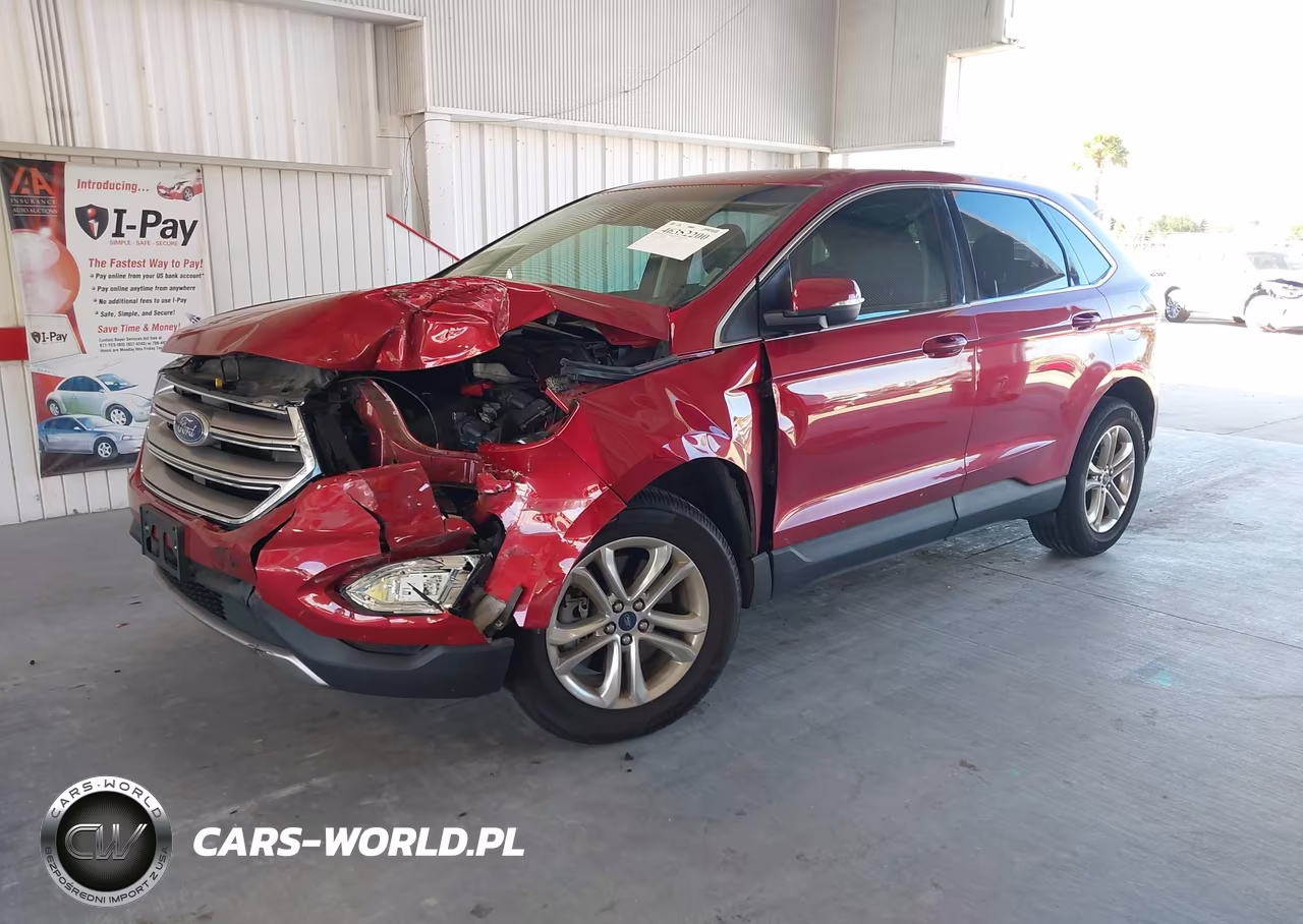 2018 Ford Edge Sel VIN:2FMPK4J92JBC12231 - 2