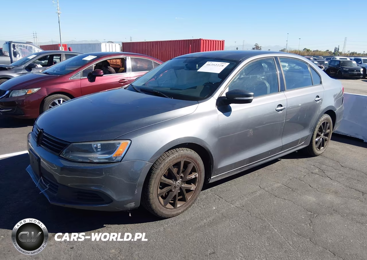 2012 Volkswagen Jetta 2.5L Se VIN:3VWDP7AJ4CM375854 - 2