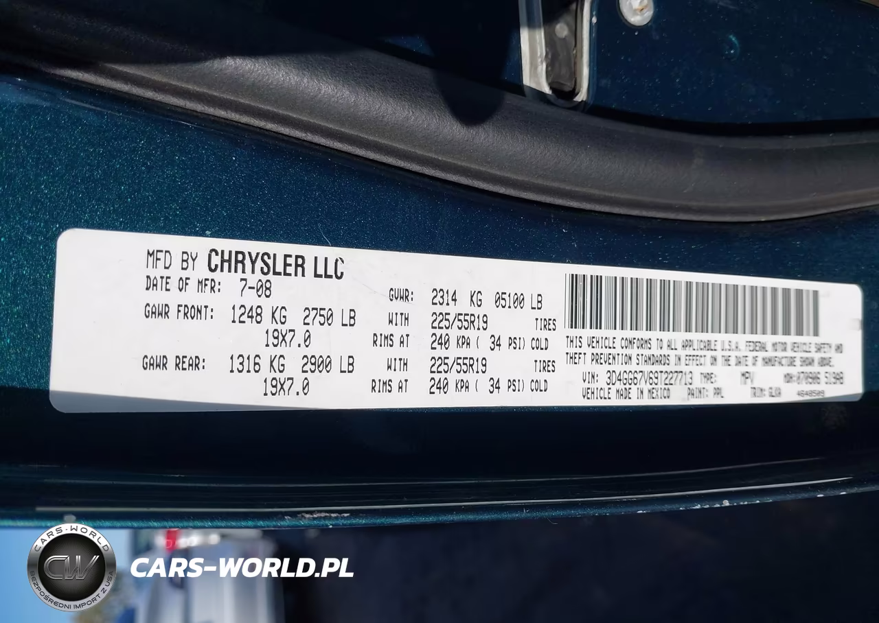 2009 Dodge Journey R-T VIN:3D4GG67V69T227713 - 9