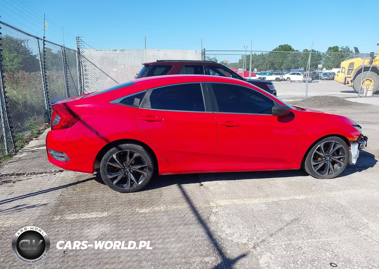 2019 Honda Civic Sport VIN:2HGFC2F89KH567480 - 13