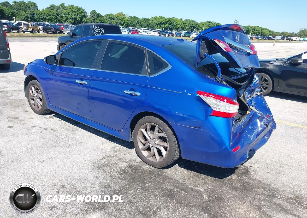 2015 Nissan Sentra Sr VIN:3N1AB7AP8FY294719 - 3