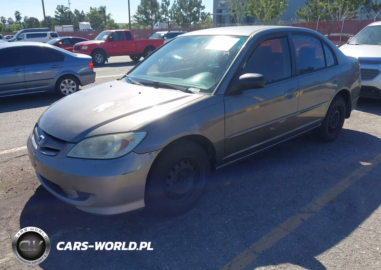2004 Honda Civic Lx VIN:1HGES16544L012022 - 2