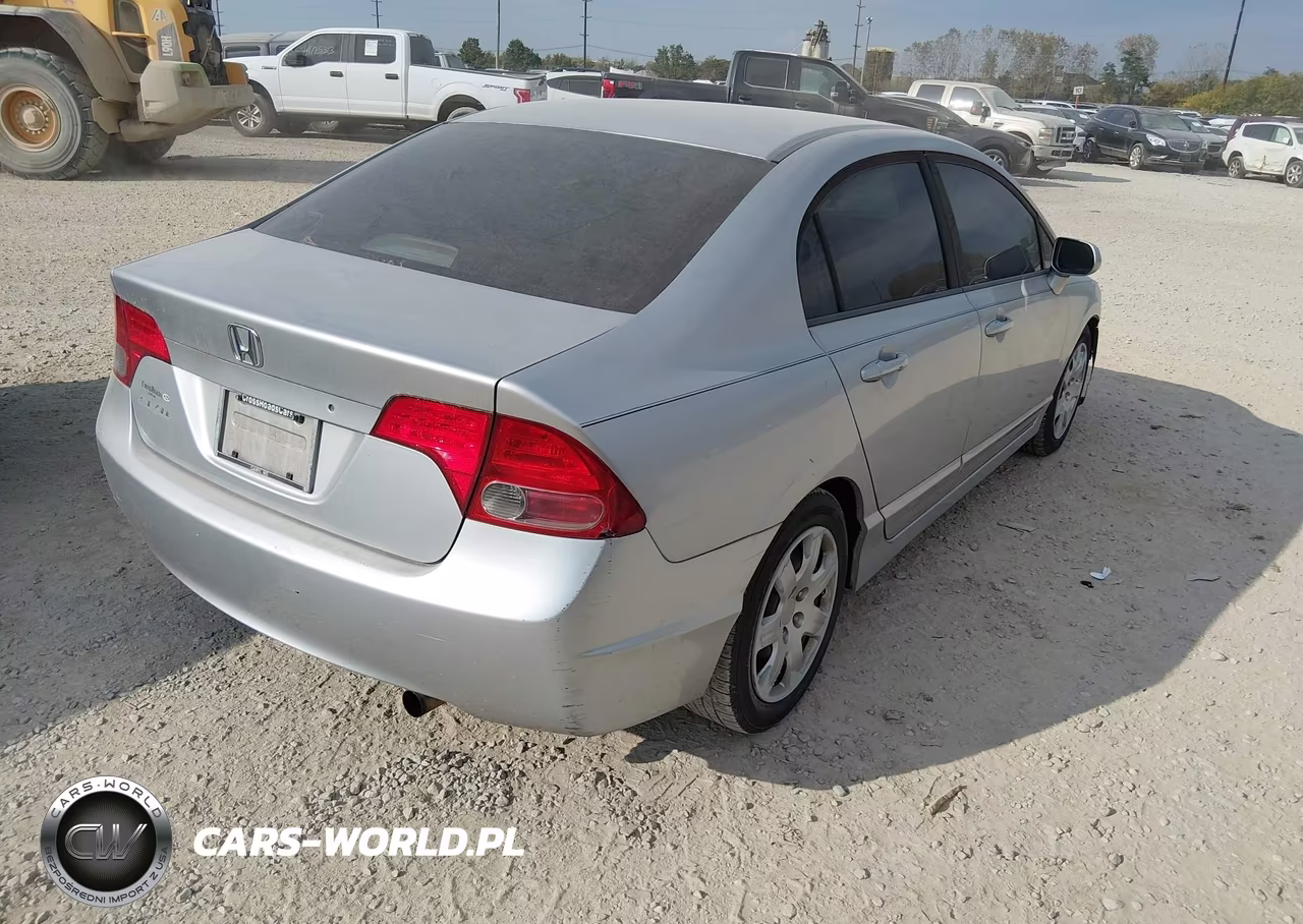 2008 Honda Civic Lx VIN:1HGFA16538L060799 - 4