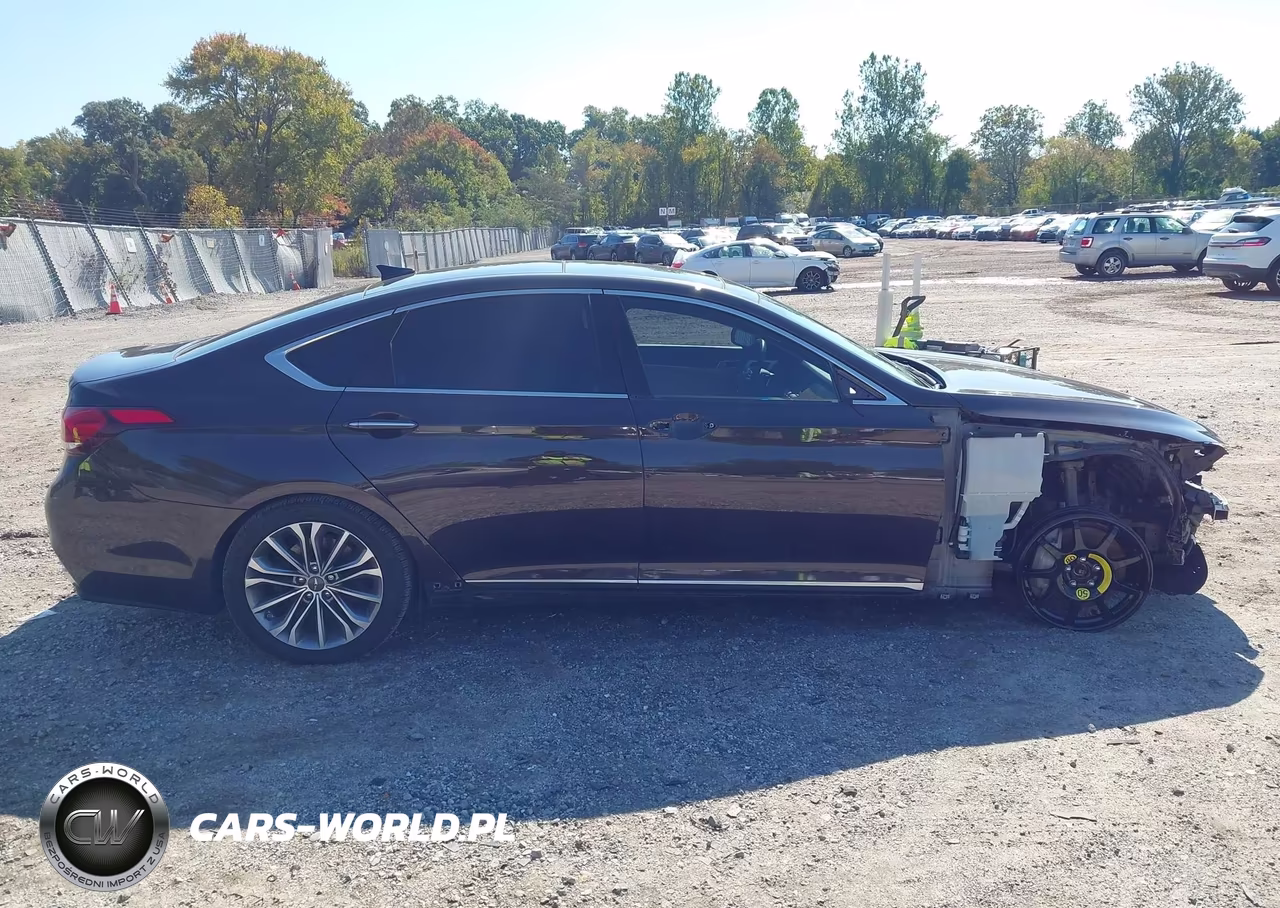 2017 Genesis G80 3.8 VIN:KMHGN4JE6HU167075 - 13