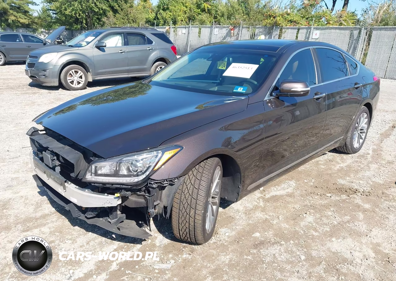 2017 Genesis G80 3.8 VIN:KMHGN4JE6HU167075 - 2
