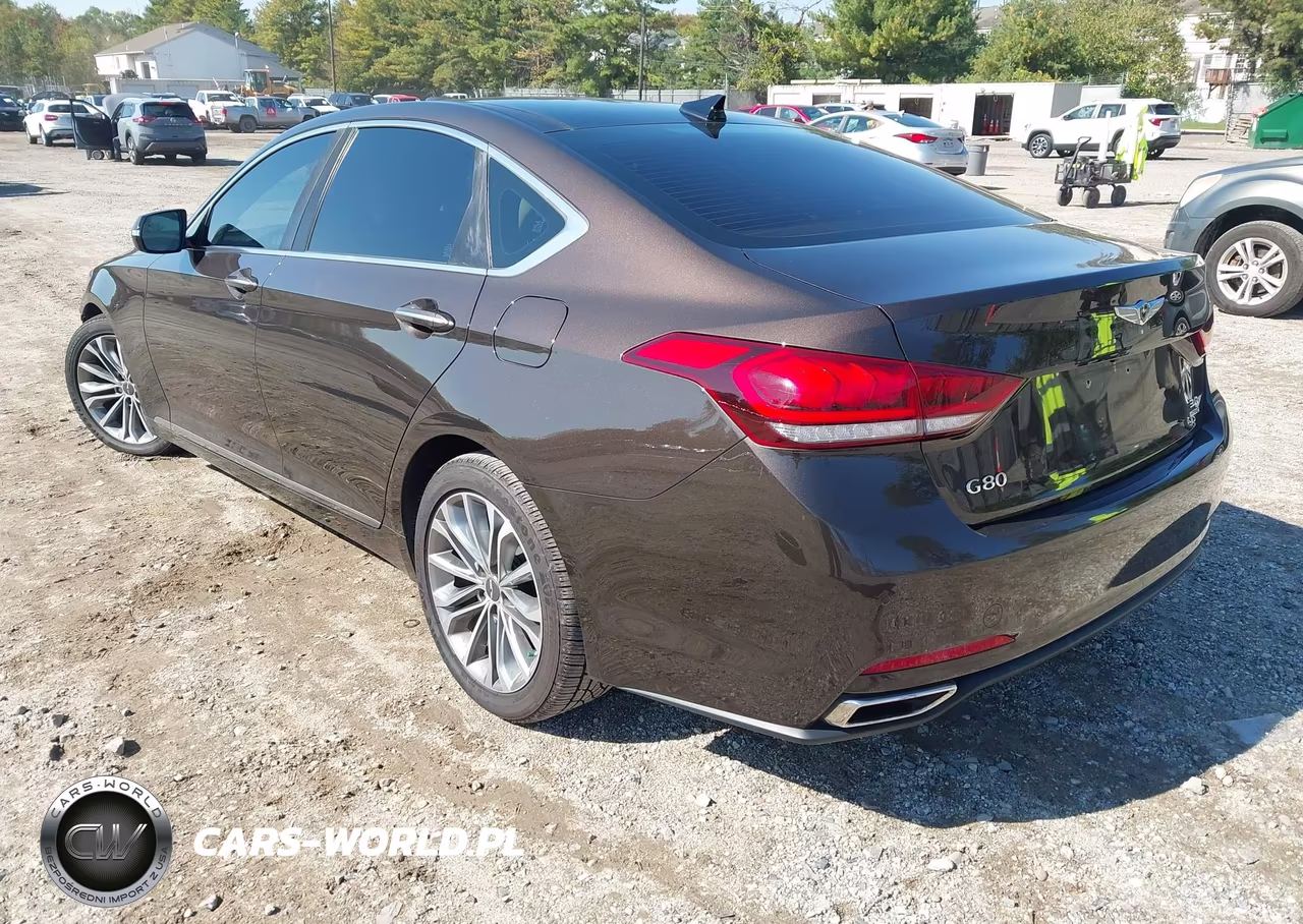 2017 Genesis G80 3.8 VIN:KMHGN4JE6HU167075 - 3