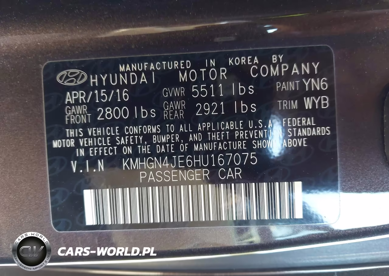 2017 Genesis G80 3.8 VIN:KMHGN4JE6HU167075 - 9