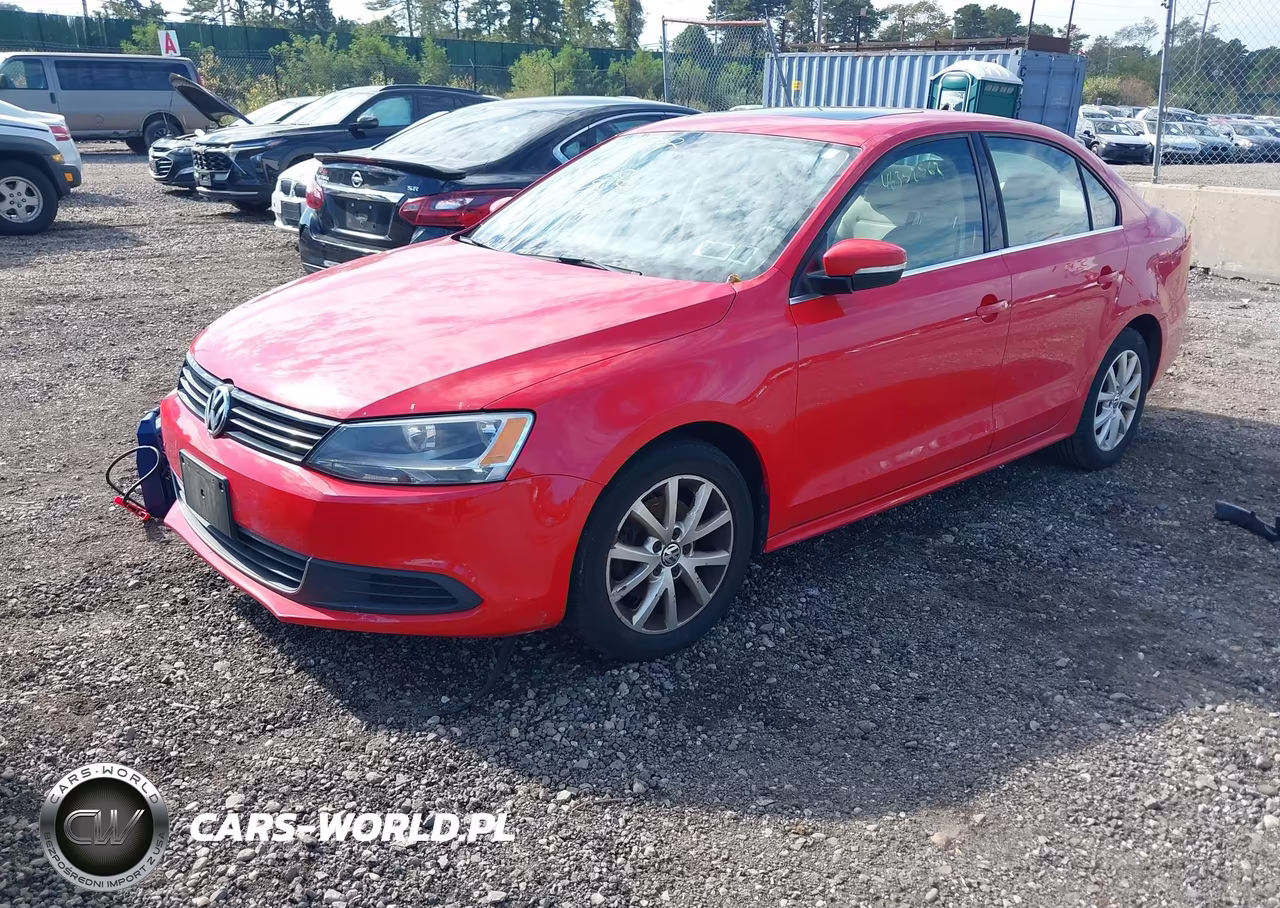 2013 Volkswagen Jetta 2.5L Se VIN:3VWDP7AJ2DM423028 - 2