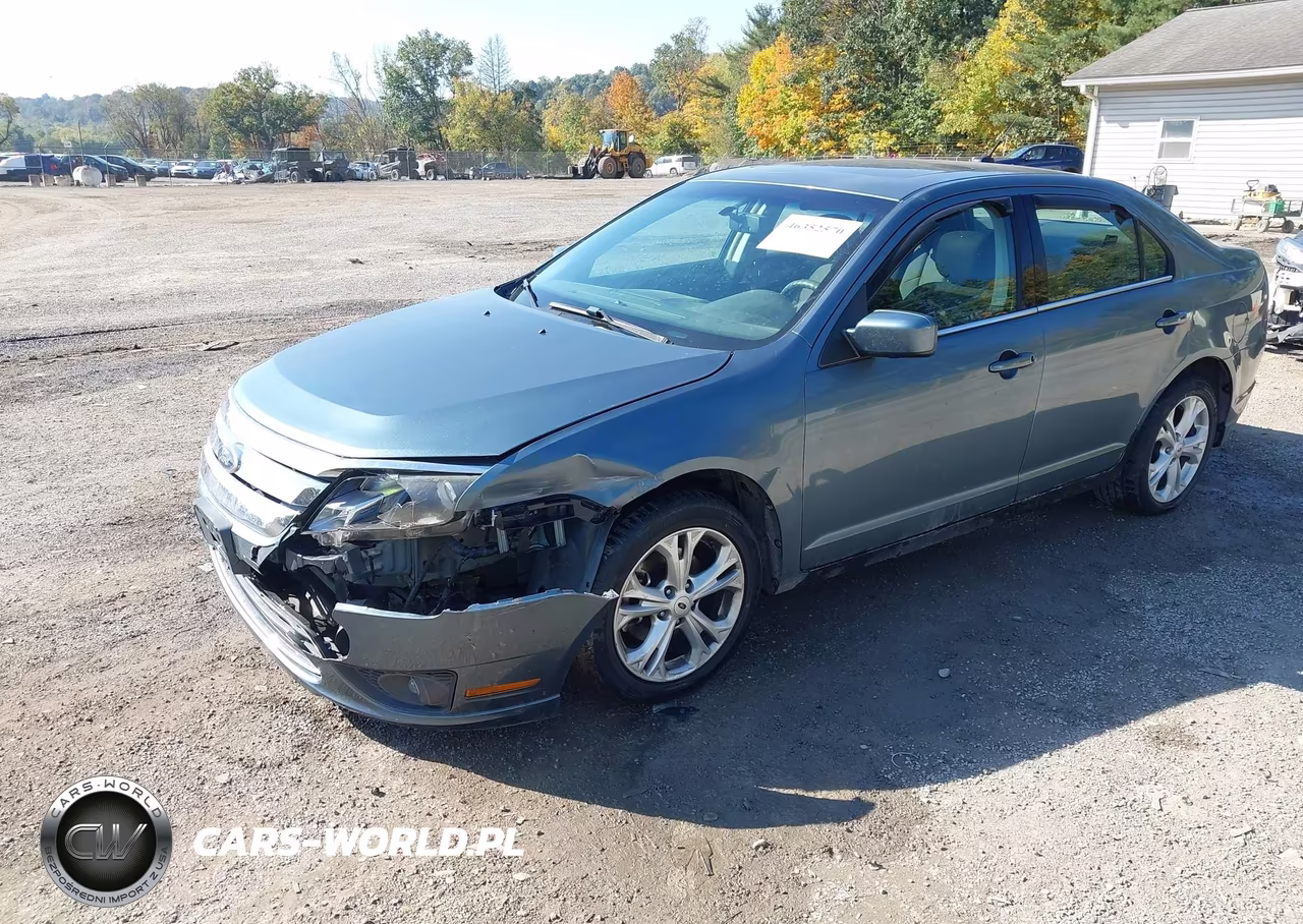2012 Ford Fusion Se VIN:3FAHP0HA0CR210538 - 2