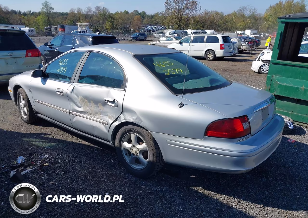 2000 Mercury Sable Ls Premium VIN:1MEFM55S5YA607134 - 3