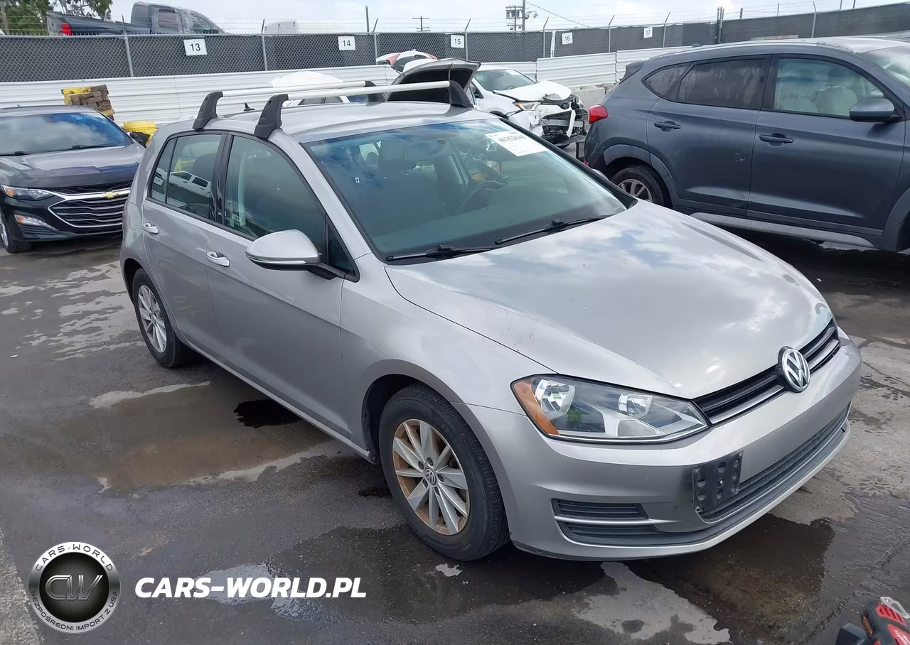 2016 Volkswagen Golf Tsi S 4-Door VIN:3VW217AU9GM011034 - 1